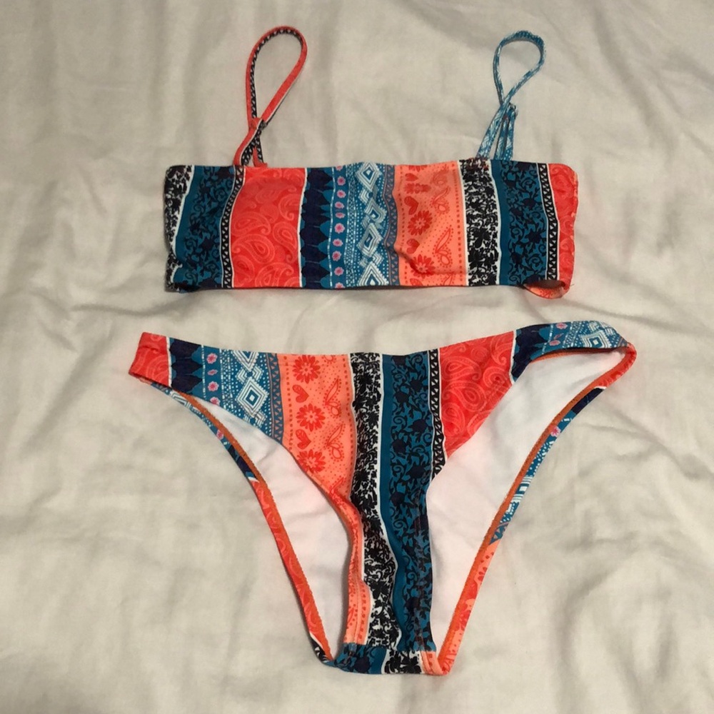 Tribal Print Bikini Set